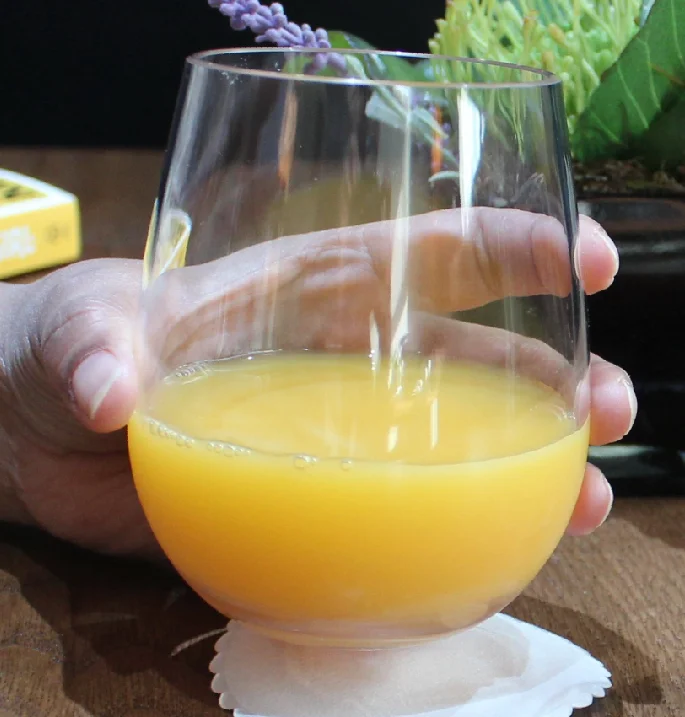 Unbreakable 12oz/14oz/16oz wholesale stemless wine glasses plastic tritan wine glass for bar