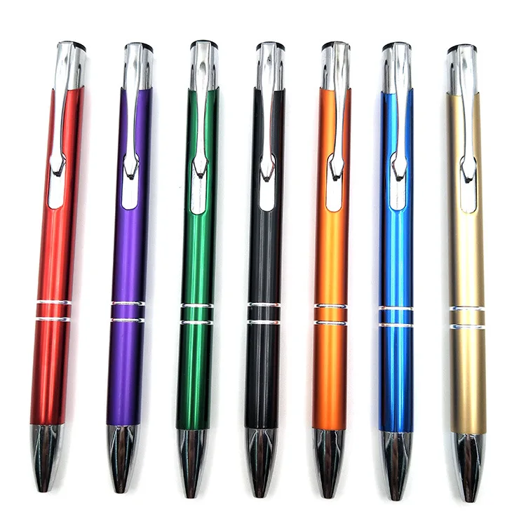 ZXX466 Ball Point Pen Laser Engraved Print Luxury Metal Ballpoint Pens with Custom Logo for Gift ball point pen manufacturer