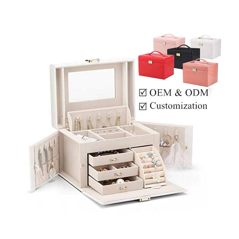 New Chinese Factory Manufacture Wholesale jewelry box jewelry  box jewellery