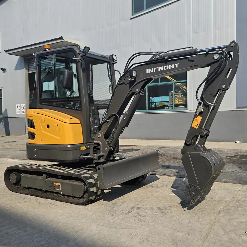 China excavator mini digger 3 ton mini excavator Upgraded version 2 ton mini excavators crawler digger durable