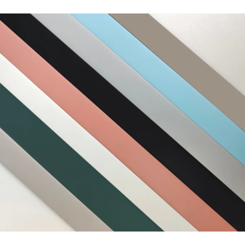 Good Quality PVC Edge Banding Strip for Furniture Factory Supply Wooden Pvc Edge Banding Tape for Kitchen Cabinet