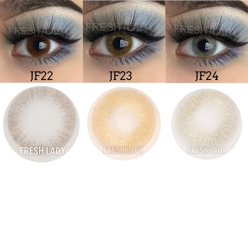 Linagguo Fresh Lady love story series Oxytocin wholesale cosmetic coloured contact lenses
