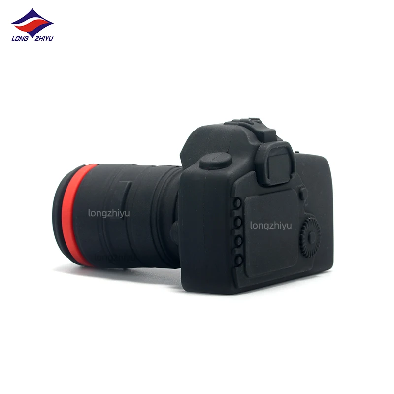 Longzhiyu 17 Years Factory Custom 3D PVC Mini Camera Soft Rubber Gifts and Crafts