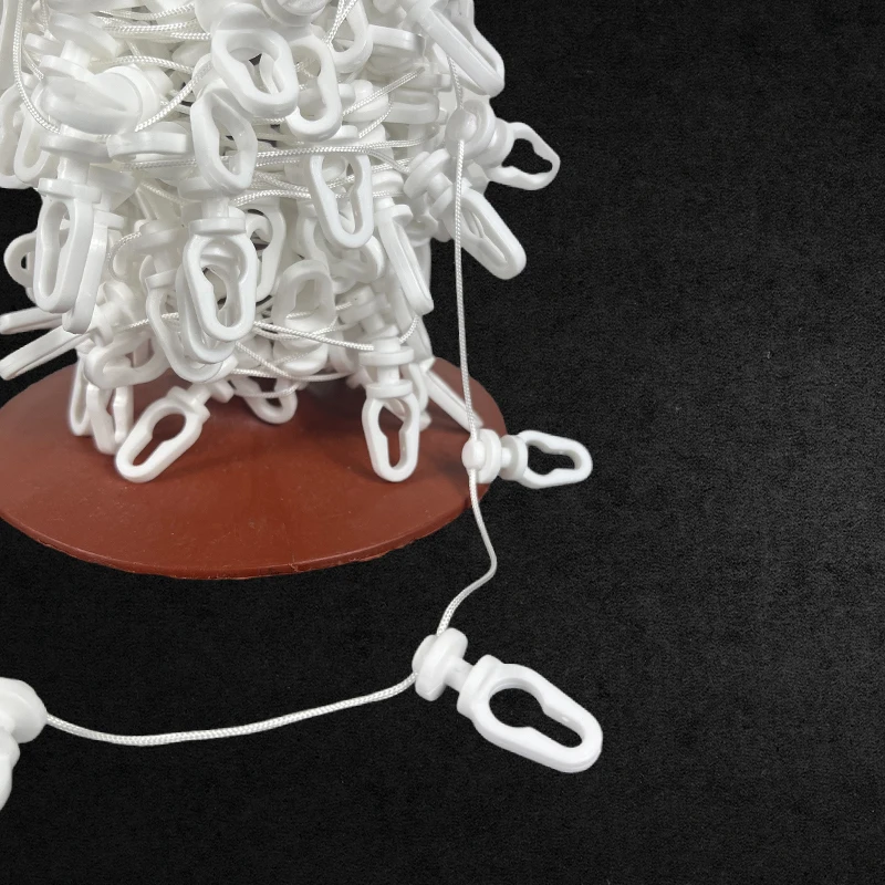 Manufacturers High Quality Curtain Accessories Wave Track Runners Plastic S Fold Curtain Track Runners