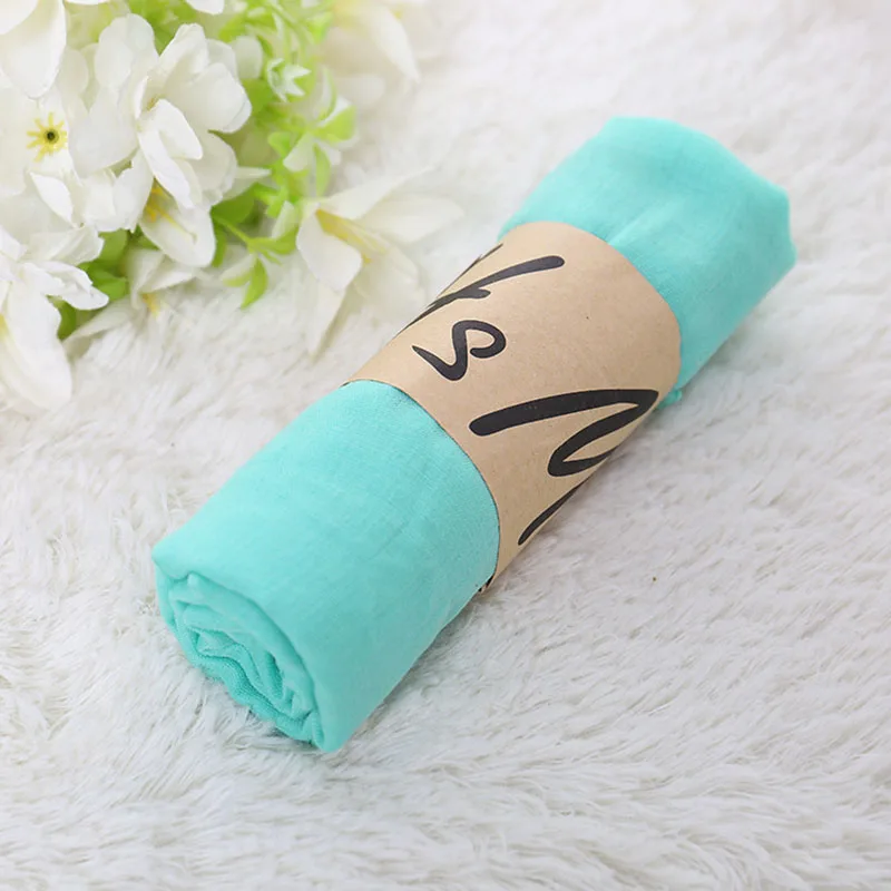 
Fashion Custom Design Women Scarves Tie Set Linen thin Cape Shawl Candy Light Green scarves 