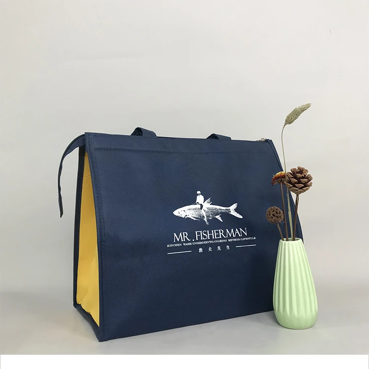 Сумка-холодильник для ланча с индивидуальным логотипом, многоразовая портативная изолированная сумка-холодильник для ланча