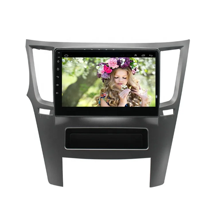 9 Inch Android Car Radio Video DVD Multimedia W/ GPS Navigation DSP Car Player For Subaru Legacy Outback 2009 - 2016 Use