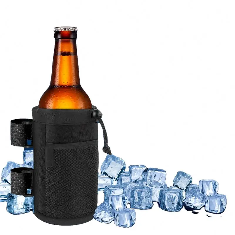 BSCI factory Can Coolers Roll Bar Water Bottle Holder for UTV Wheelchair Walker Bike Golf Cart Scooter and Boat 8-32oz Bottles