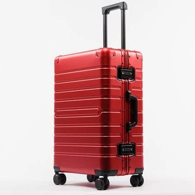 YX13004 Customization 20 Inch Cabin Luggage Aluminum Magnesium Alloy Traveling Bags with  Waterproof and Large Capacity