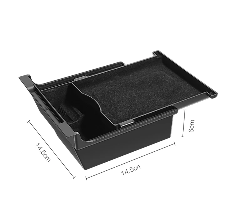 2021 2022 Model Y Central Armrest Storage Box For Tesla Model 3 Organizer