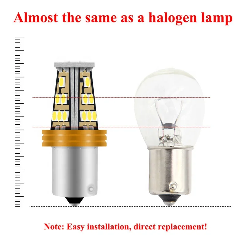 12v t20 P21W BAY15D 3156 BA15S led Turn stop lights 3157 t25 led bulbs Led 1156 Signal brake light 1157 parking lamp 7443 cars