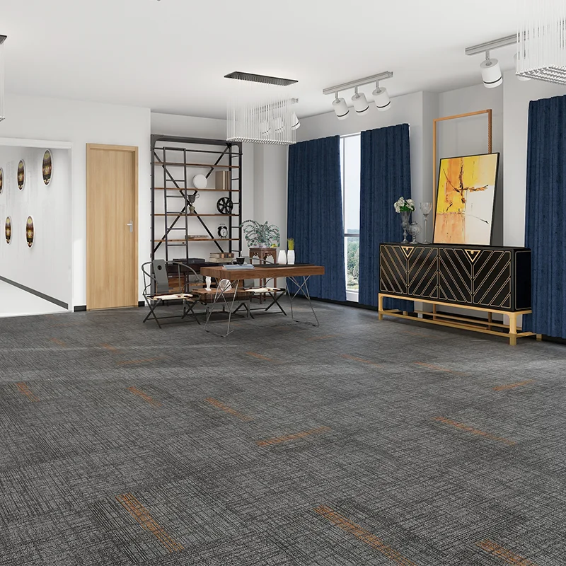 Luxury Hotel Room Carpet Executive Office Floor Carpet Tiles Commercial 50x50 Modular Carpet Tiles For Office