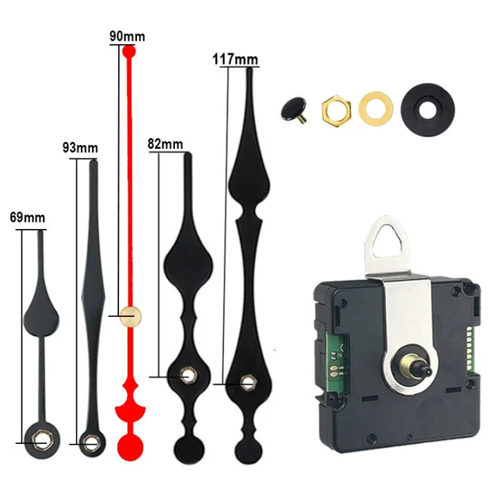 High Quality Atomic DCF  Radio Controlled Clock Movement with Clock Pointer DIY Clock Parts