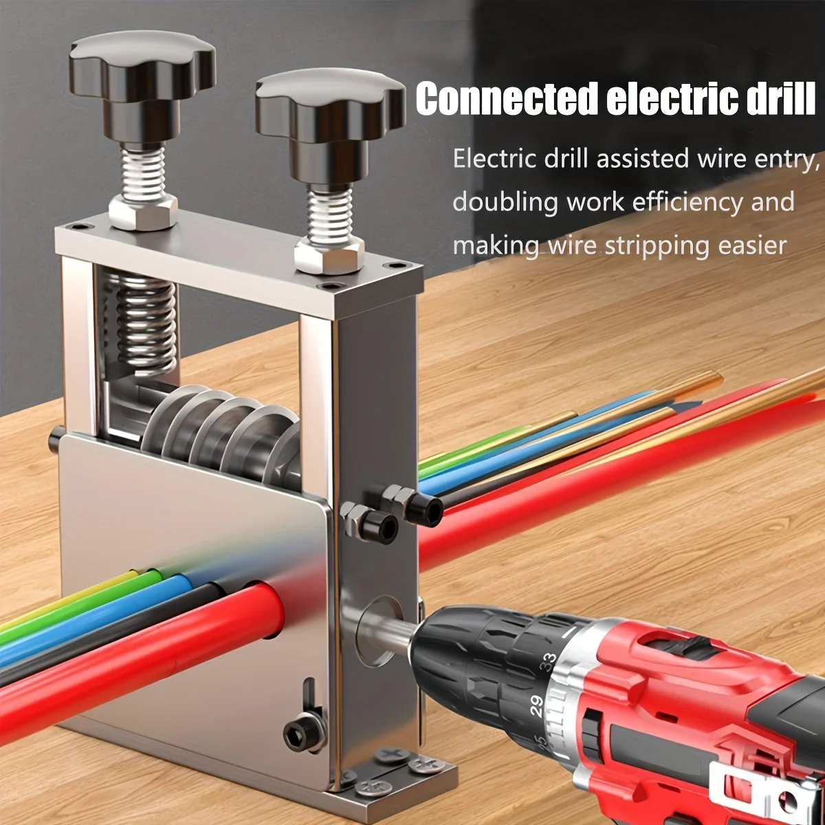 Household Multi Blade Wire Stripper Manual Wire Stripper Scrap Copper Wire Stripping Machine For Copper Aluminium multi-channel