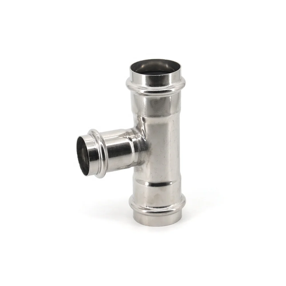 HS stainless steel 304/316 pipe fittings Coupling, Elbow, Tee press fittings