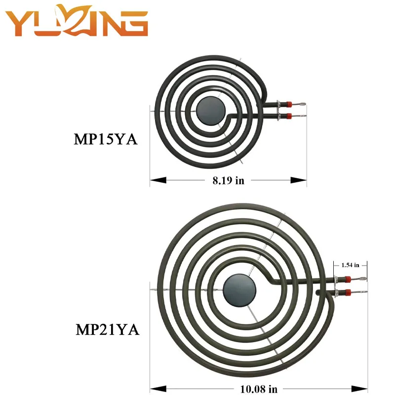 MP21YA Electric Stove Burners Replacement Electric Stove Coil Heating Element