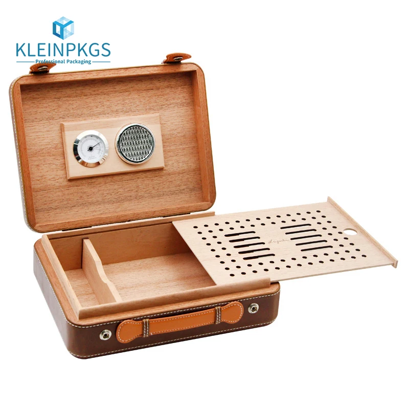 Large Cigar Box Cigar Box Lock Case Wood Cigar Box