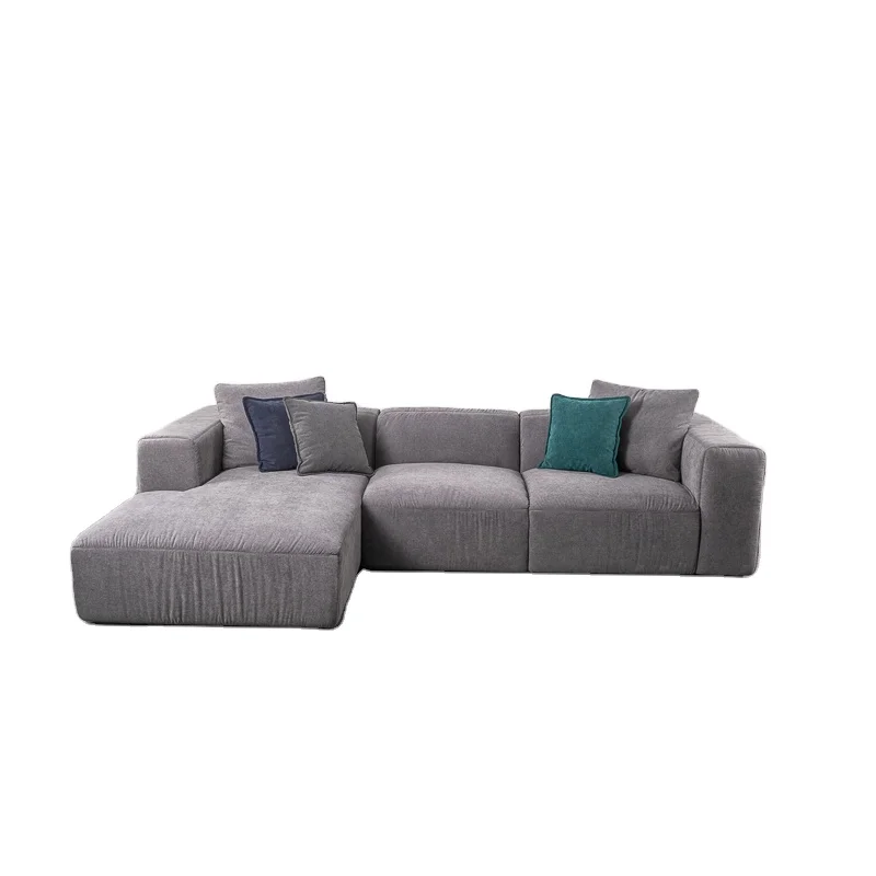 
Modern longue sofa set furniture couch living room home italian style sofa chaise 