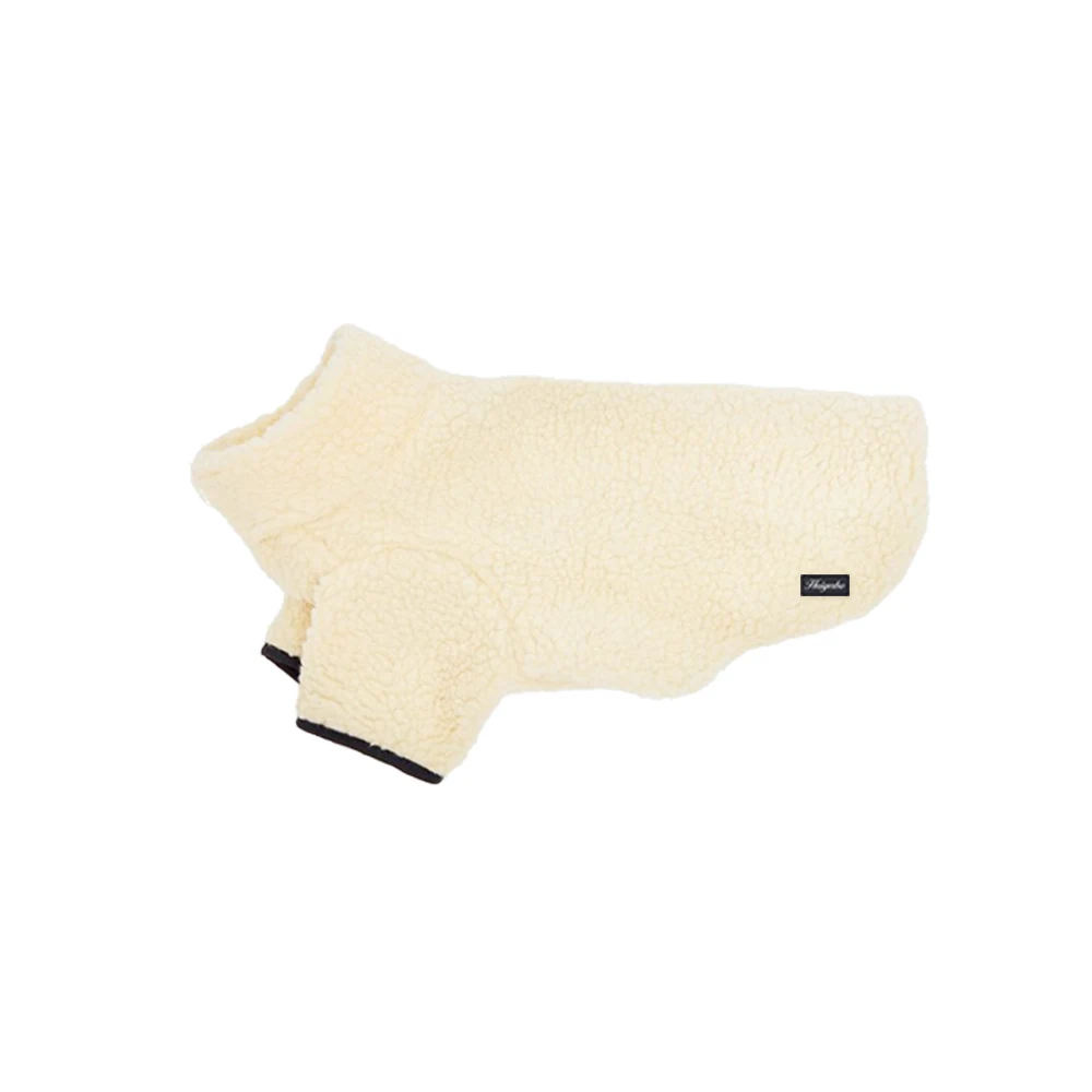 Autumn/Winter Collection Outfits Pullover Warm Sherpa Dog Apparel Coat Xs Bully Clothes Dog Jacket