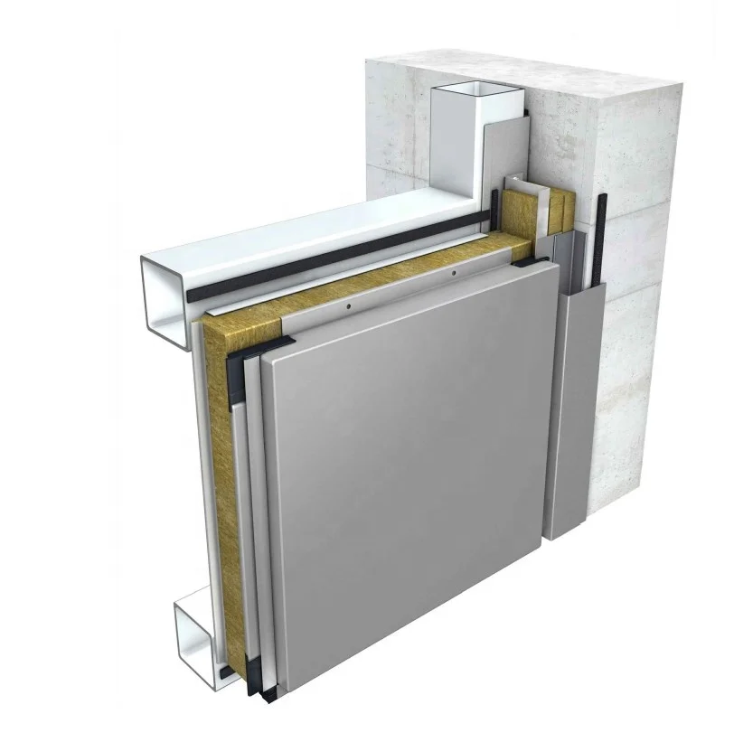 3mm 4mm decorative yellow white aluminum composite panel