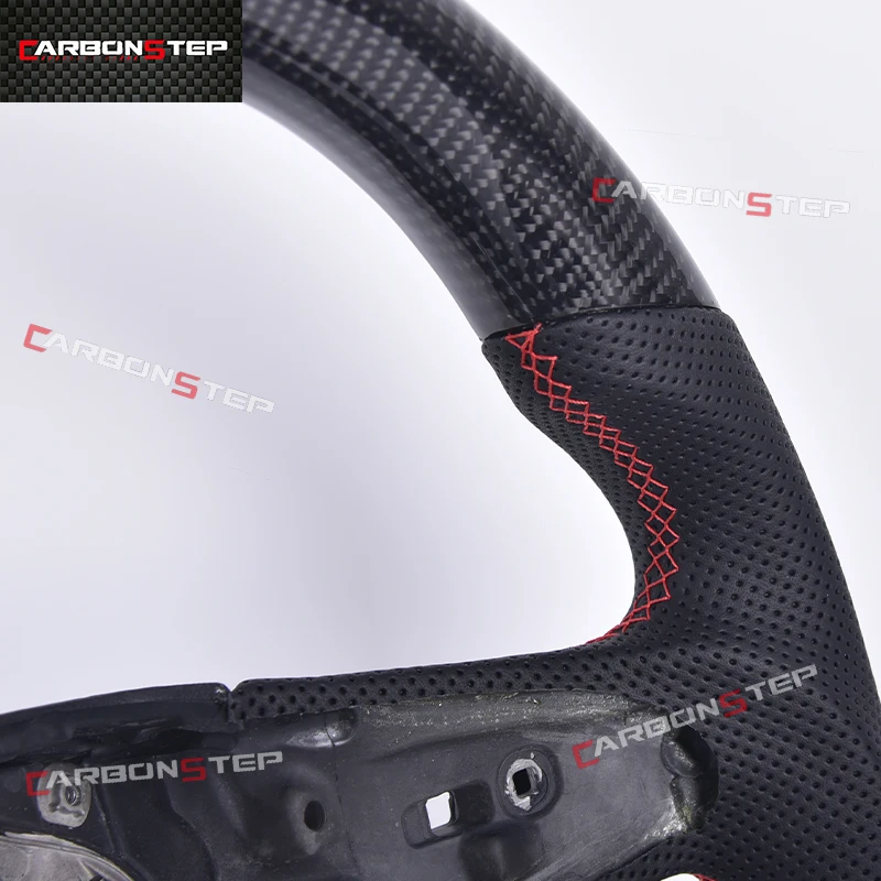 Low Price Carbon Fiber Steering Wheel In Stock For Audi Q3 A4 B7 C7 RS6 A6L B9 A3 S Line S5 B8 A5 B8 A4L