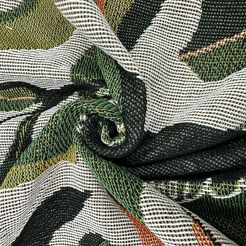 LOW MOQ Quick Customization Tapestry Throw Blanket  Custom  Woven  Blanket