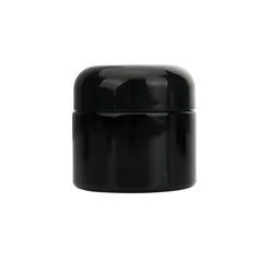 Top Blue Glass jar UV dark violet protection 50 ML spice herb tobacco jar with digital humidity/temperature