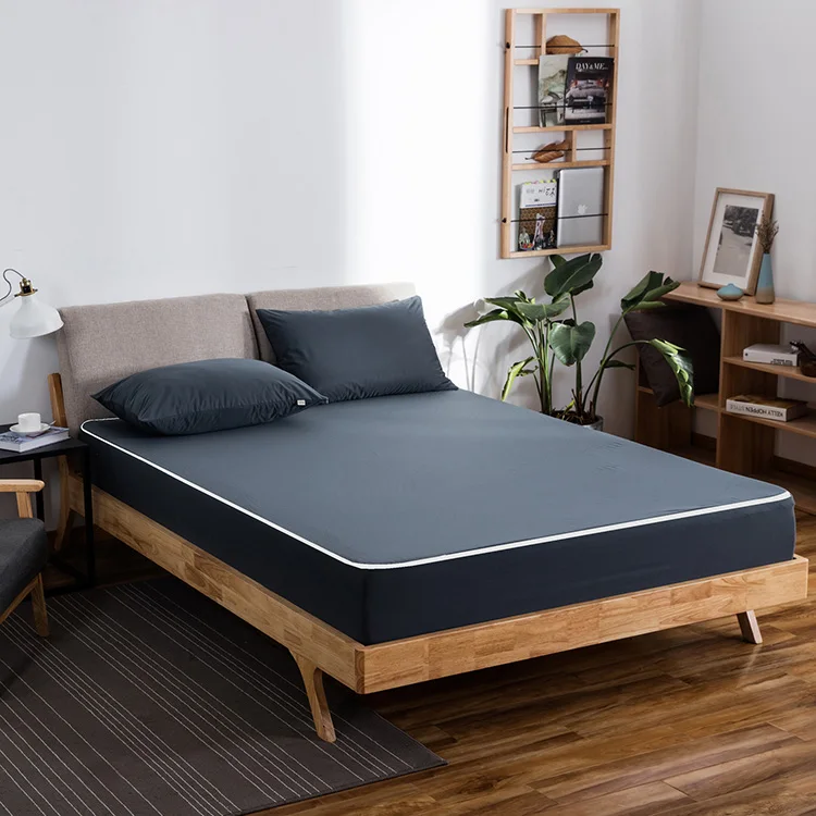 Pink Color Waterproof Mattress Protector Bed Cover King Size