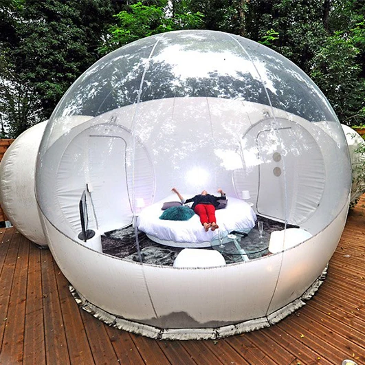 Inflatable Transparent Casa Bubble Dome Tents Inflatable Bubble Igloo Tent