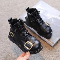 ChouShan OEM Bottes Pour Enfants Unique Dseign Antislip Short British Style Kids Winter Boots