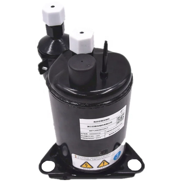 48v 6000 btu compressor air conditioning for small electric car vehicle