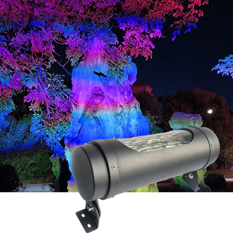 Projector Light Water Ripple Wall Washer Aurora 3D Dynamic Pattern Flood Lamp Garden Atmosphere Landscape Lighting