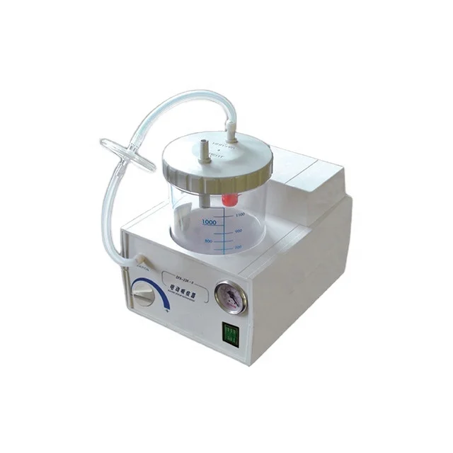 Medical ICU First Aid Emergency Hospital Portable Handheld Electric Low Pressure Sputum Phlegm secretion Suction Machine Unit