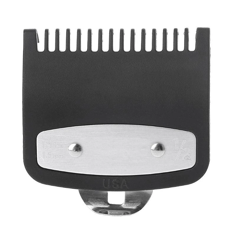 Hair Salon Tools 1pcs Optional Size 1.5/3/4.5/6/10/13/16/19/22/25 MM Professional Hair Clipper Metal-Clip Guide Comb