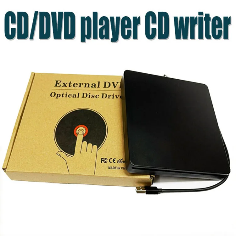 Лидер продаж, проигрыватель ПЗУ, записывающий привод, совместимый Usb Dvd-плеер, dvd-привод, usb dvd-привод
