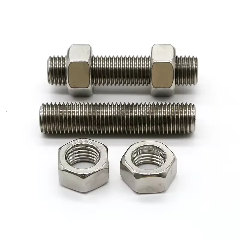 High Standard Zinc Coated Carbon Steel Threaded Rod Din 975 Din 976 with Galvanized/Black Finish