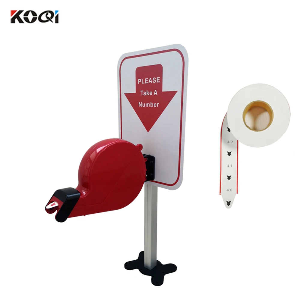 Возьмите номер диспенсера очереди билетов управлять системой простой в использовании вызов клиента беспроводной
