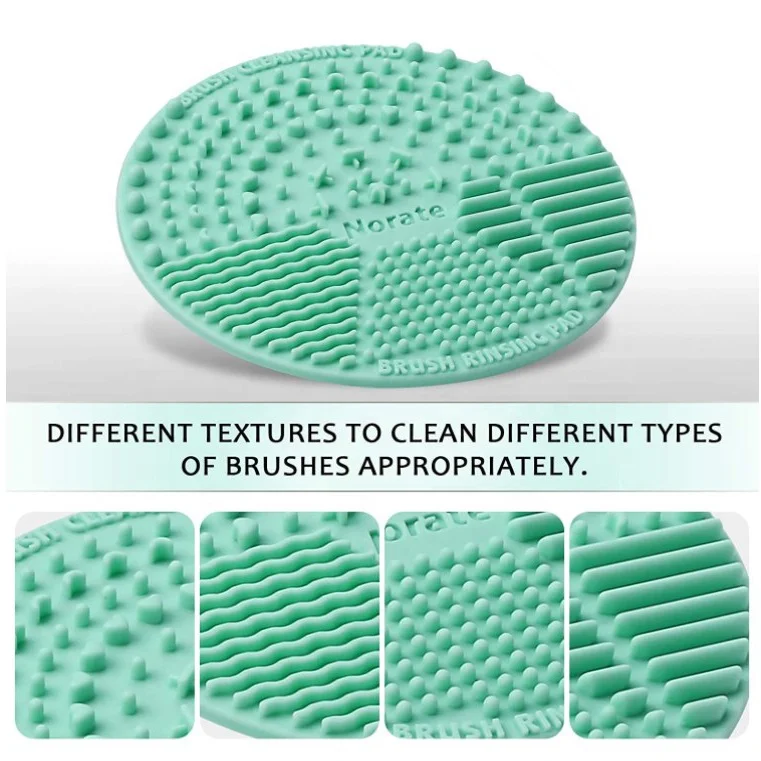 Портативный инструмент для мытья щетка для чистки мат силиконовая маска для макияжа щеточка для чистки косметических щеточная машинка с присоской