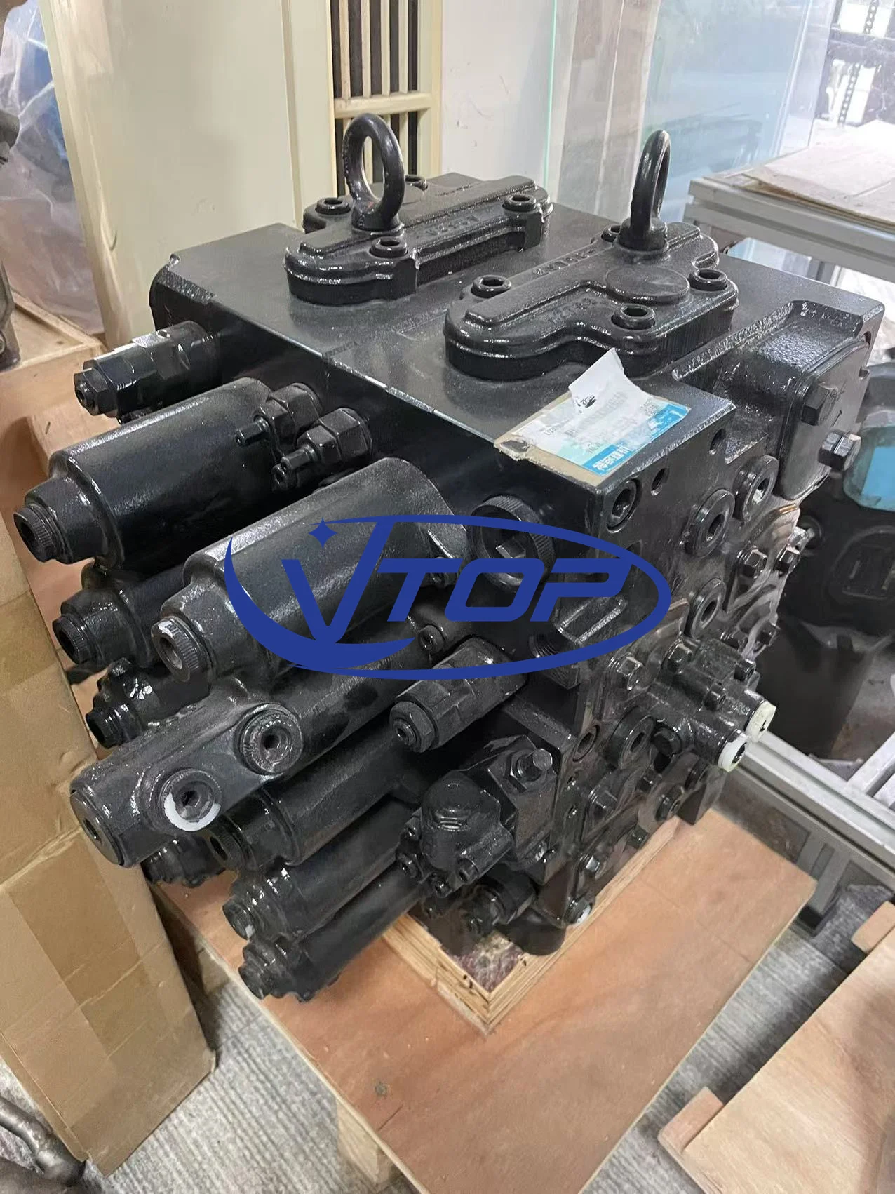 Excavator Hydraulic Parts SK200-8 SK250-10 SK350-10 Main Control Valve Assy LC30V00036F2 YN30V000145F2 LQ30V00049F1 for Kobelco