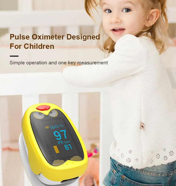 Children New Style Children Cheap Oximetro Pulso Fingertip Pulse Oximeter