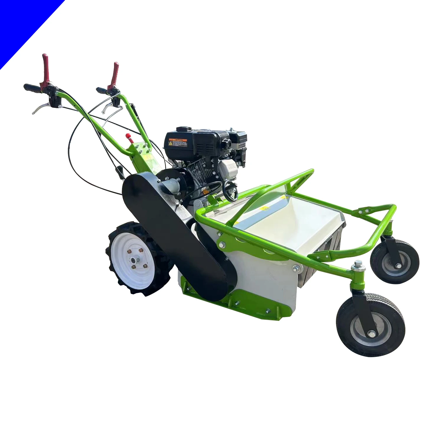 Flail lawn mower Small household lawn mower Single person operation is simple and powerful