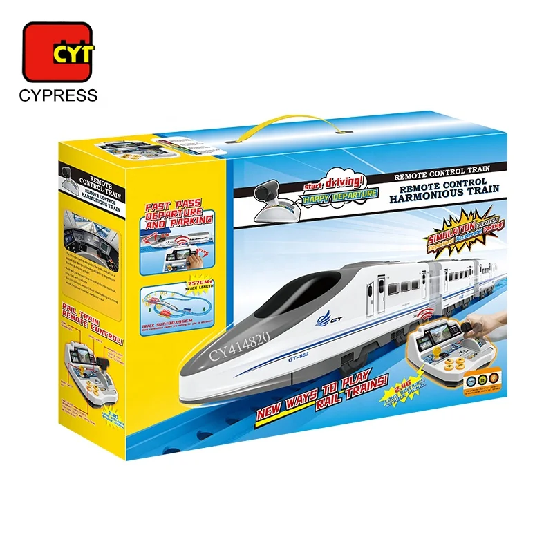 R/C Train Toy Educational Play Train Railway Track Toy For Kids