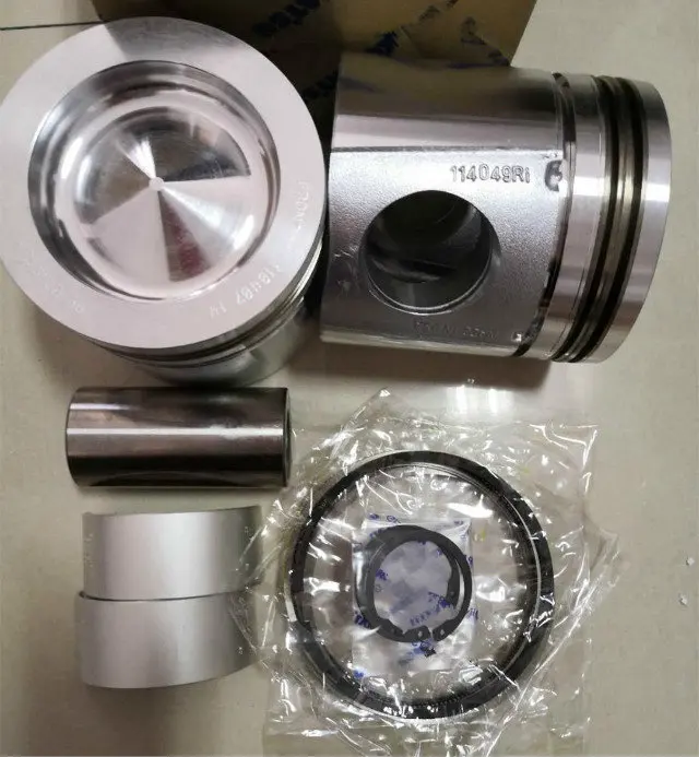 PC300-7 PC300-8 Cylinder Liner Kit Engine Piston with Pin 6745-32-2121 PISTON KIT for 6D114 Full Repair Gasket Kit