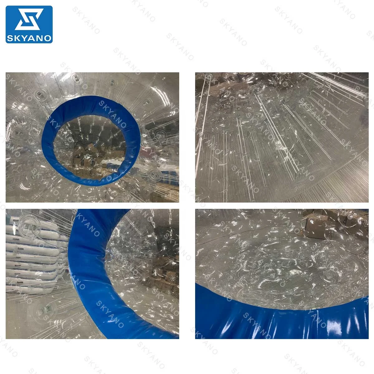 High quality TPU or PVC material Inflatable Human Hamster Ball Downhill Zorb ball