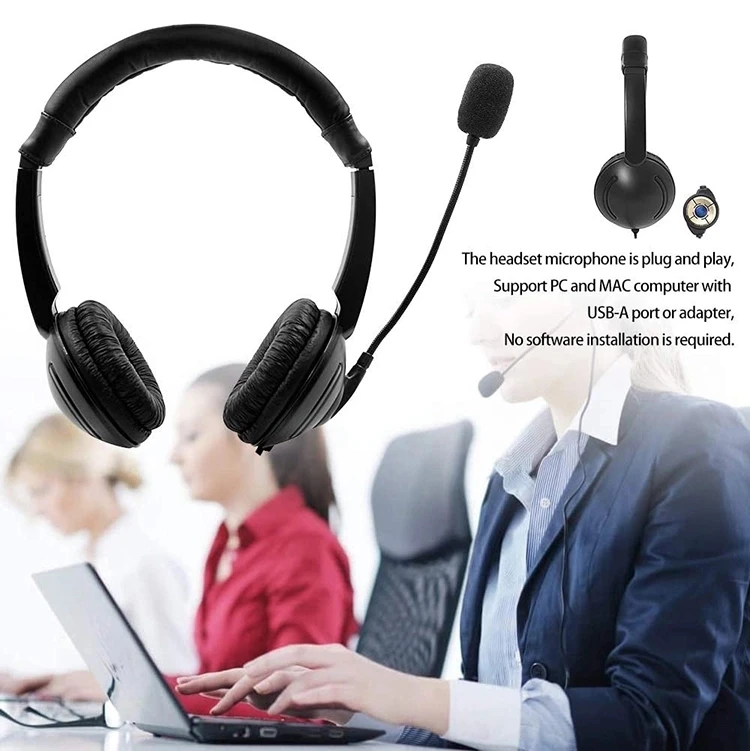 
buy extra bass mic free shipping 3.5mm wired headphones gaming headset with microphone for computer 