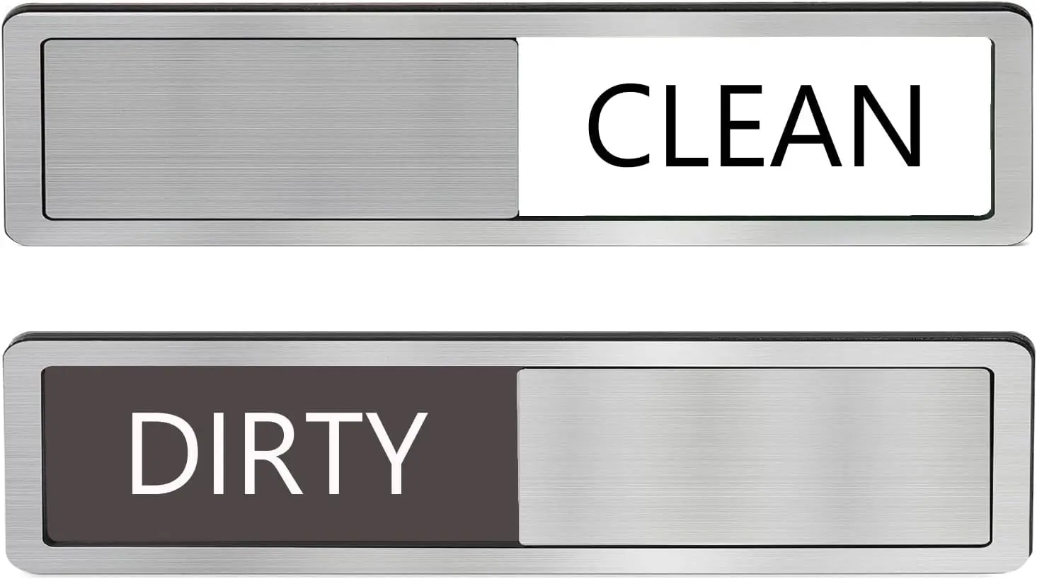 Dishwasher Magnet Clean Dirty Sign Strong Magnet 3M Adhesive Options Indicator Dishwasher Sign For Kitchen Organization