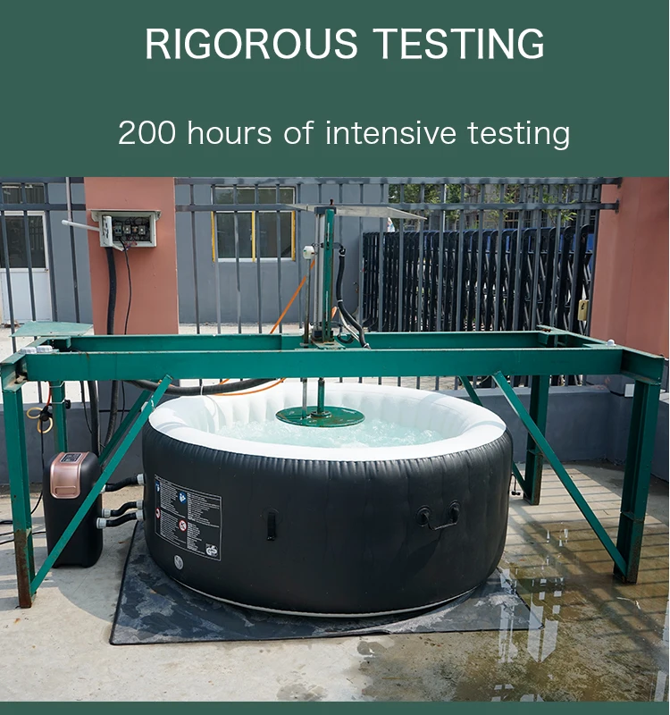 square Massage bathtub adult crock swim Spa Inflatable Hot Tub  portable Outdoor garden swimming Spa pool