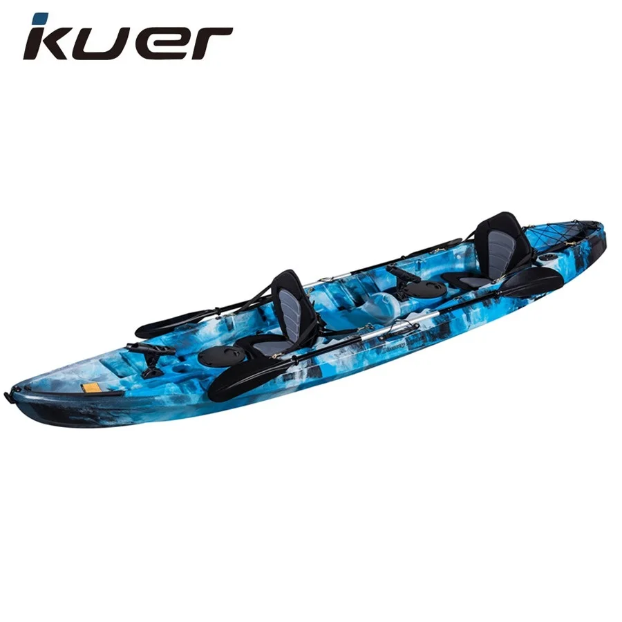 2+1 person kayak sit on top fishing boat double seater Oceanus