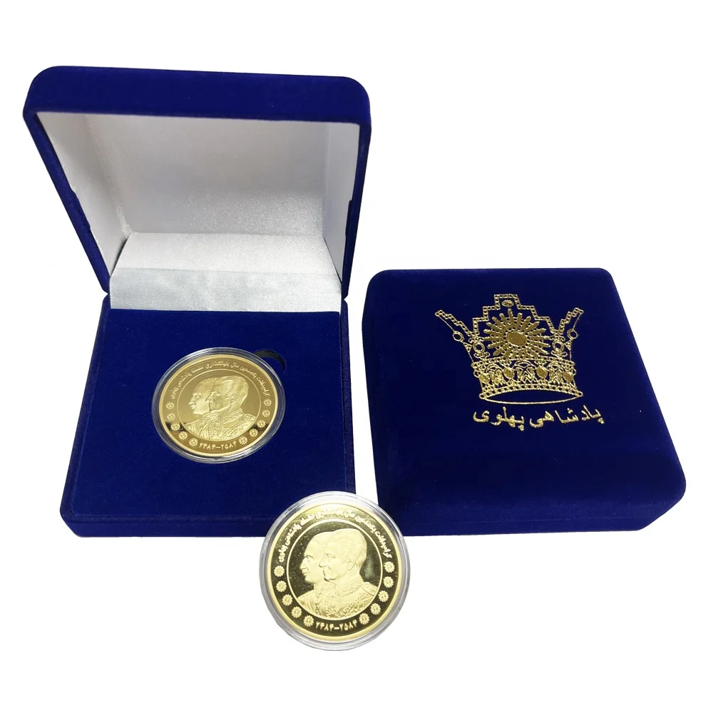 gift for cooperation challenge medallion coin uae gold coin
