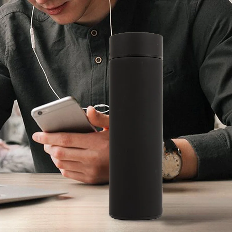 Top Quality Portable Adult Rubber Paint 304 Keep Hot Personalized Gifts Smart Vacuum Flask for Business Gife